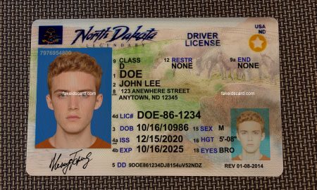 North Dakota Fake Id Scannable